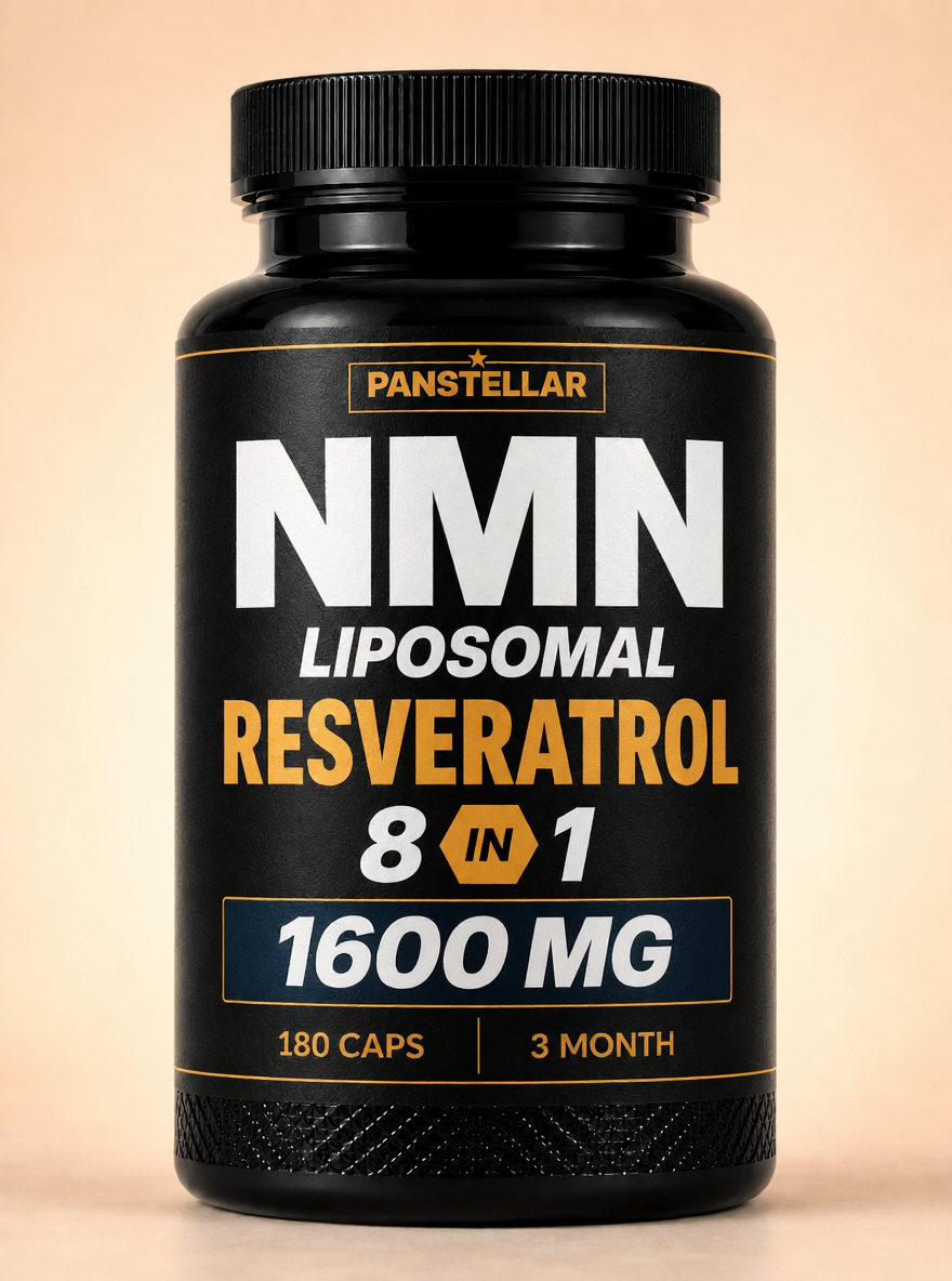 NMN + Resveratrol - 1600mg - 8 in 1