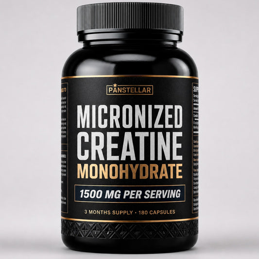 Creatine Monohydrate 1500mg – 180 Micronized Capsules