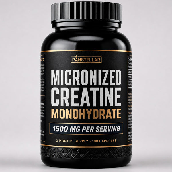 Creatine Monohydrate 1500mg – 180 Micronized Capsules
