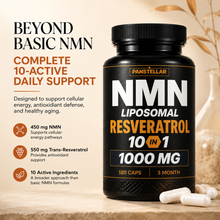 NMN + Resveratrol - 1000mg - 10 in 1