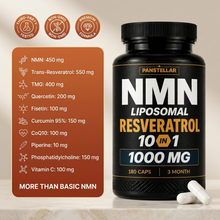NMN + Resveratrol - 1000mg - 10 in 1