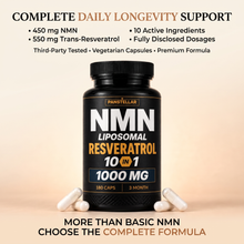 NMN + Resveratrol - 1000mg - 10 in 1