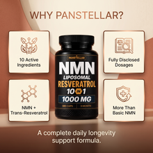NMN + Resveratrol - 1000mg - 10 in 1