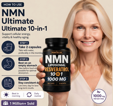 NMN + Resveratrol - 1000mg - 10 in 1