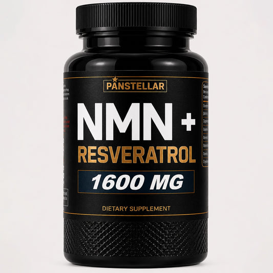 NMN + Resveratrol Complex 1600mg – Liposomal, 180 Capsules