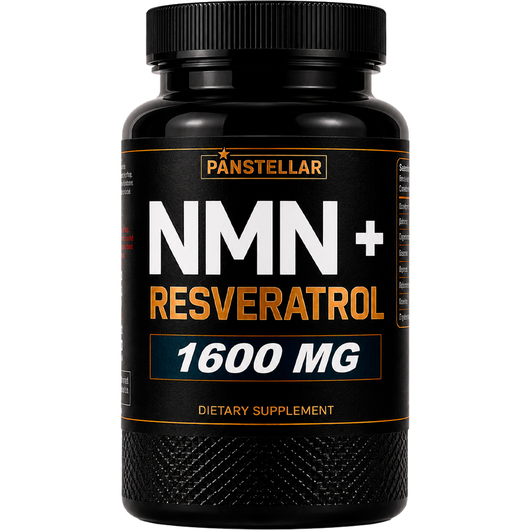 NMN + Resveratrol Complex 1600mg – Liposomal, 180 Capsules